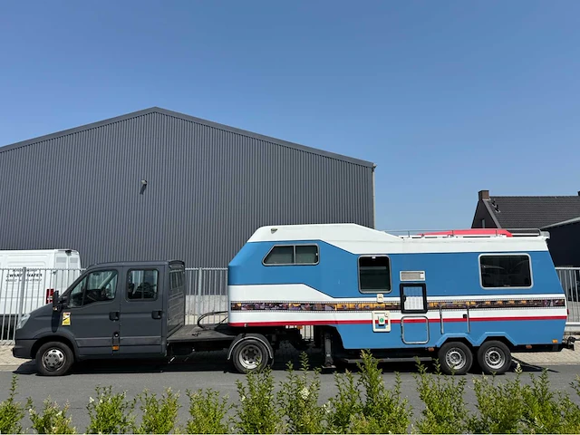 Iveco - daily - be trekker met caravan oplegger - bedrijfswagen - 2012 - afbeelding 12 van  56