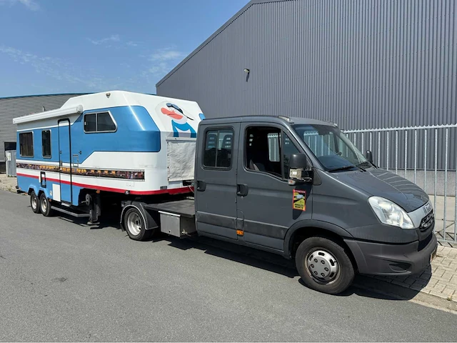 Iveco - daily - be trekker met caravan oplegger - bedrijfswagen - 2012 - afbeelding 55 van  56