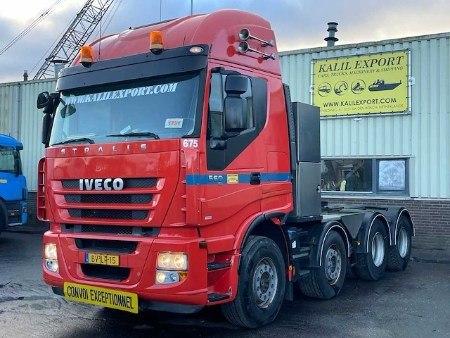 Iveco - stralis 560 - heavy duty tractor manual gearbox nl truck euro5 2008 vrachtwagen - afbeelding 1 van  17
