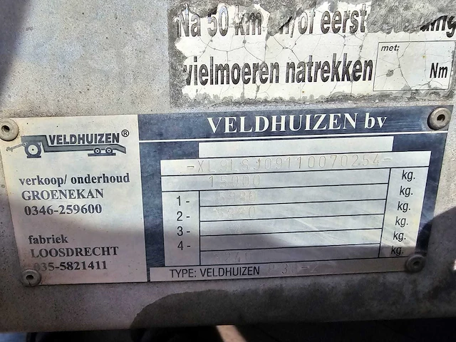 Iveco 2003 eurocargo vrachtwagen met semi dieplader - afbeelding 8 van  21