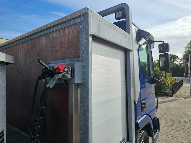 Iveco 2003 eurocargo vrachtwagen met semi dieplader - afbeelding 11 van  21
