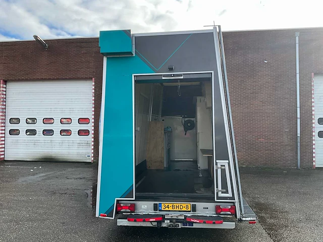 Iveco 50-c17 glasvrachtwagen met werkplaatsinrichting en glasrestelen (elektrisch afsluitbaar) 185996km bouwjaar: 2016, 34-bhd-8 - afbeelding 21 van  35