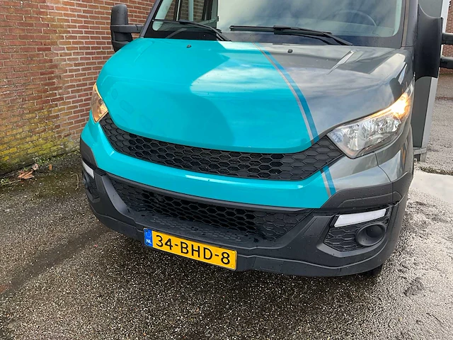 Iveco 50-c17 glasvrachtwagen met werkplaatsinrichting en glasrestelen (elektrisch afsluitbaar) 185996km bouwjaar: 2016, 34-bhd-8 - afbeelding 26 van  35