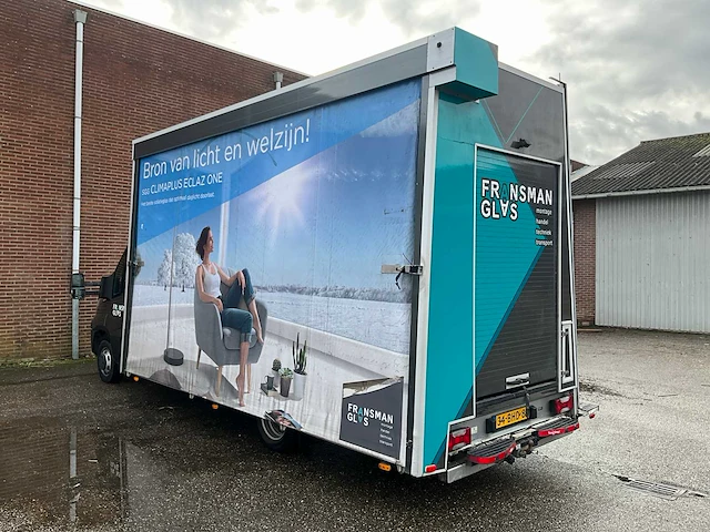 Iveco 50-c17 glasvrachtwagen met werkplaatsinrichting en glasrestelen (elektrisch afsluitbaar) 185996km bouwjaar: 2016, 34-bhd-8 - afbeelding 35 van  35