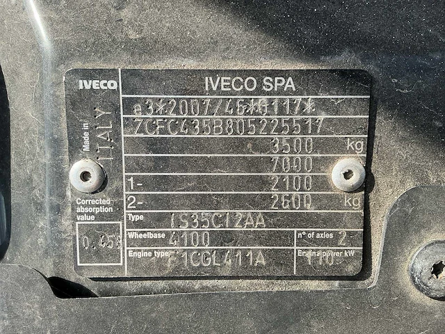 Iveco daily 35c15 3.0 410 bedrijfswagen - afbeelding 36 van  41