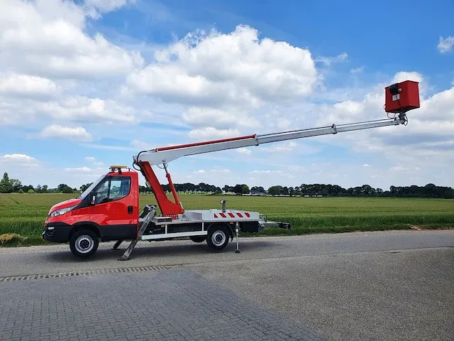 Iveco daily 35s12 2.3 375, multitel 160 alu, 116 pk, hoogwerker, 15 meter hoog, 3500 kg trekkracht, euro 6, vrx-69-p - afbeelding 13 van  33
