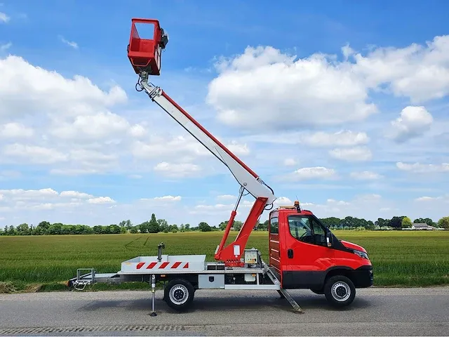 Iveco daily 35s12 2.3 375, multitel 160 alu, 116 pk, hoogwerker, 15 meter hoog, 3500 kg trekkracht, euro 6, vrx-69-p - afbeelding 15 van  33