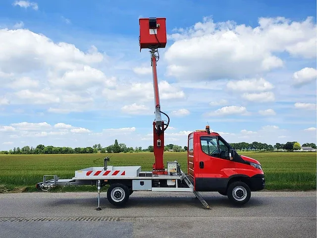 Iveco daily 35s12 2.3 375, multitel 160 alu, 116 pk, hoogwerker, 15 meter hoog, 3500 kg trekkracht, euro 6, vrx-69-p - afbeelding 16 van  33
