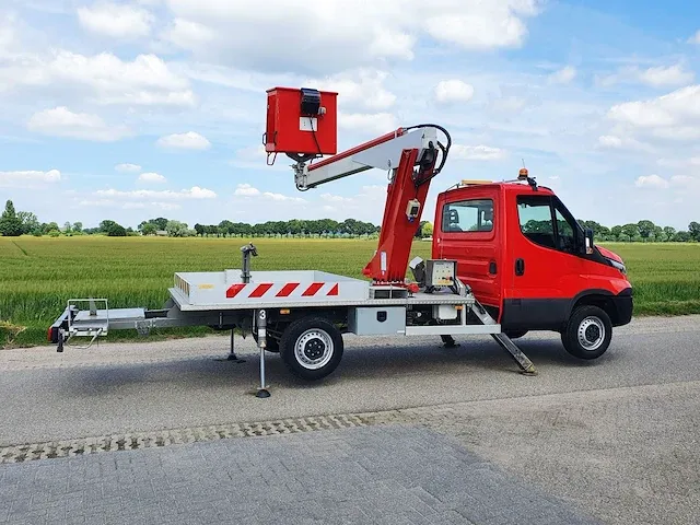 Iveco daily 35s12 2.3 375, multitel 160 alu, 116 pk, hoogwerker, 15 meter hoog, 3500 kg trekkracht, euro 6, vrx-69-p - afbeelding 17 van  33