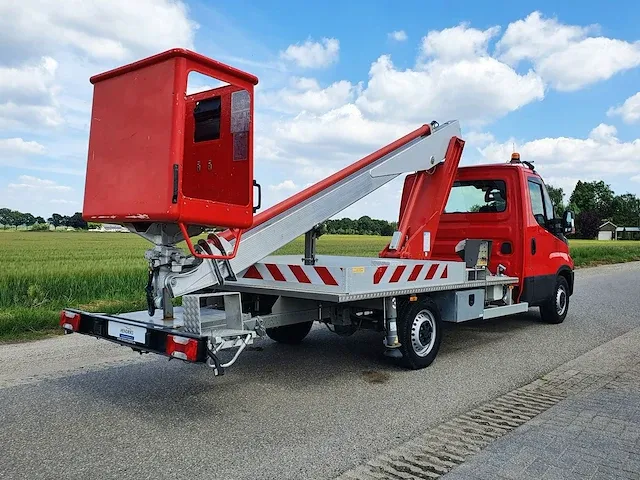 Iveco daily 35s12 2.3 375, multitel 160 alu, 116 pk, hoogwerker, 15 meter hoog, 3500 kg trekkracht, euro 6, vrx-69-p - afbeelding 21 van  33