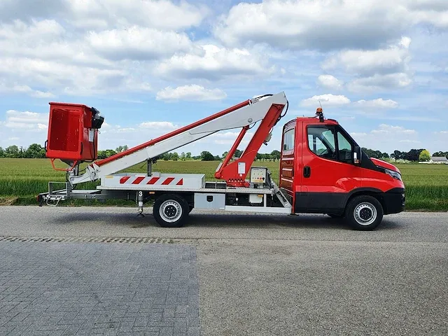 Iveco daily 35s12 2.3 375, multitel 160 alu, 116 pk, hoogwerker, 15 meter hoog, 3500 kg trekkracht, euro 6, vrx-69-p - afbeelding 22 van  33