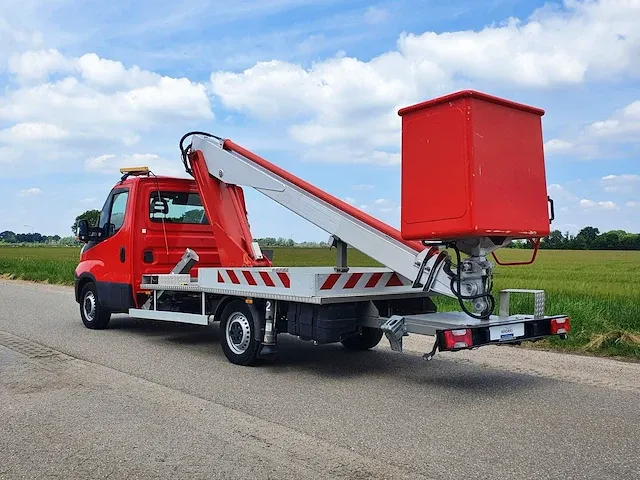 Iveco daily 35s12 2.3 375, multitel 160 alu, 116 pk, hoogwerker, 15 meter hoog, 3500 kg trekkracht, euro 6, vrx-69-p - afbeelding 27 van  33