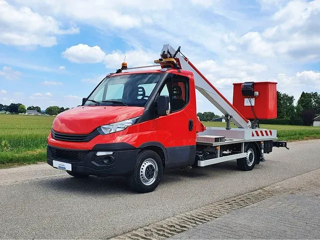 Iveco daily 35s12 2.3 375, multitel 160 alu, 116 pk, hoogwerker, 15 meter hoog, 3500 kg trekkracht, euro 6, vrx-69-p - afbeelding 23 van  33