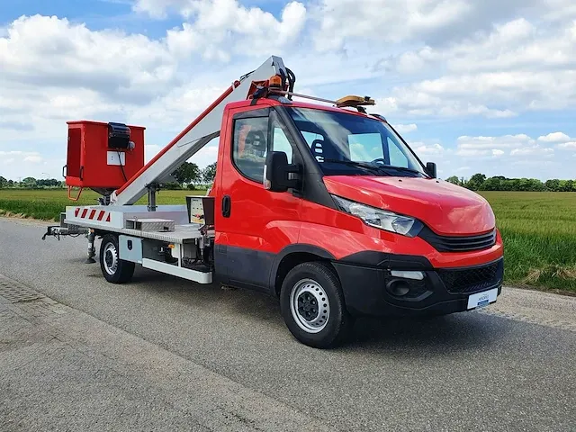 Iveco daily 35s12 2.3 375, multitel 160 alu, 116 pk, hoogwerker, 15 meter hoog, 3500 kg trekkracht, euro 6, vrx-69-p - afbeelding 29 van  33
