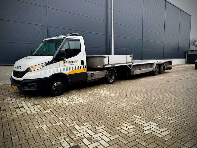 Iveco daily 40c18 met veldhuizen trailer - afbeelding 1 van  23