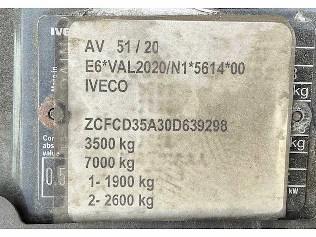 Iveco daily open bakwagen - afbeelding 29 van  36