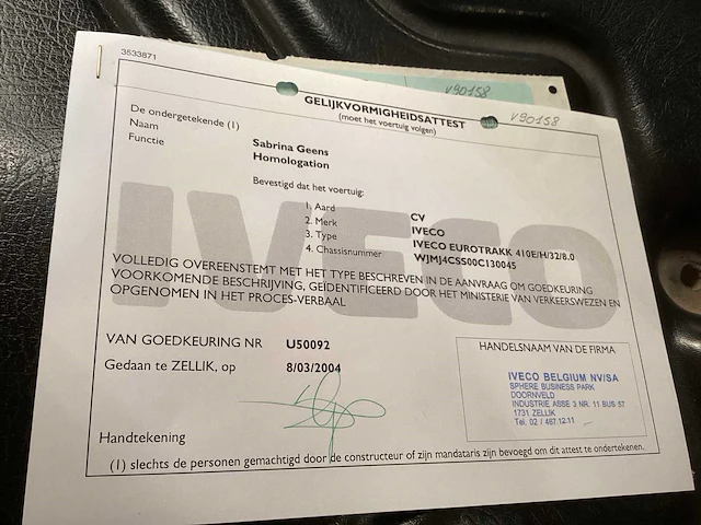 Iveco eurotrakker alc 8x4 vrachtwagen - afbeelding 6 van  15