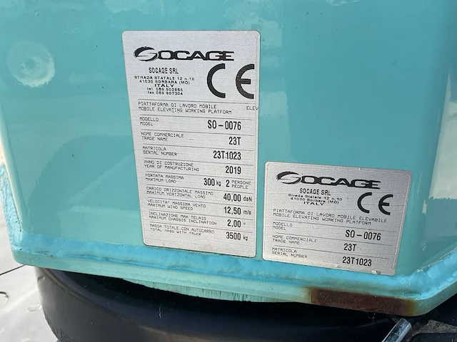 Iveco / socage 23t extreme hoogwerker-auto - afbeelding 7 van  45