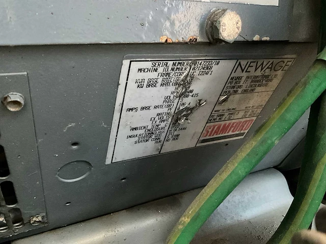 Iveco stamford noodstroomaggregaat - afbeelding 3 van  11