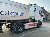 Iveco stralis 480 e6 opleggertrekker + aluminium geïsoleerde kieptrailer - afbeelding 11 van  72