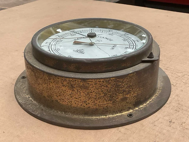 Iver c weilbach viking vintage marine barometer - afbeelding 3 van  3
