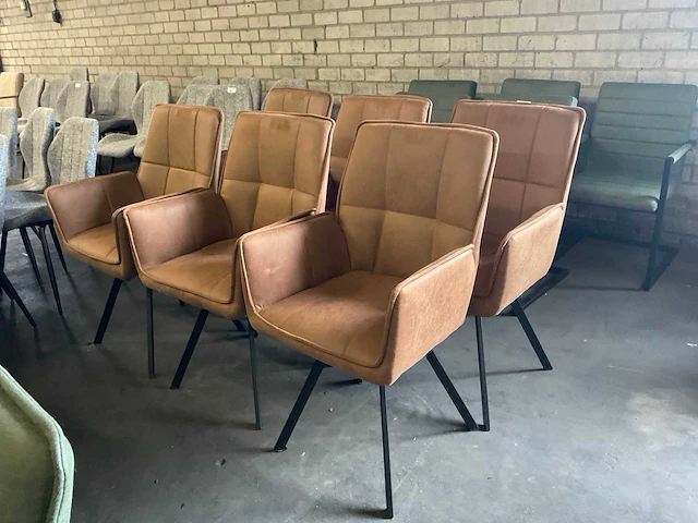 Ivivo eetkamerstoel (6x) - afbeelding 1 van  12