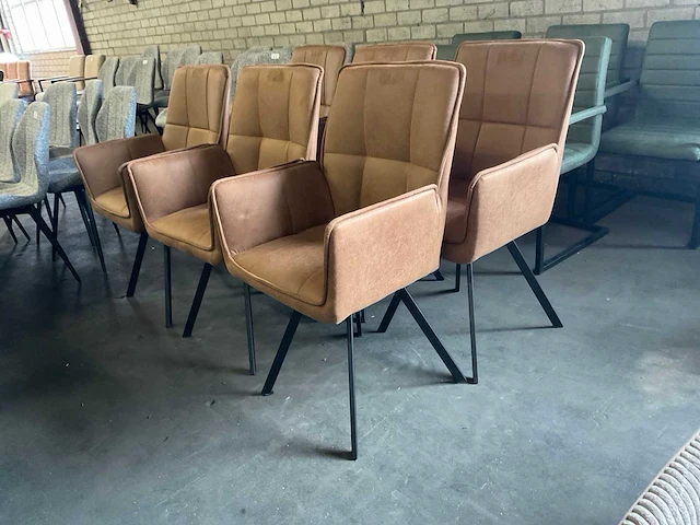 Ivivo eetkamerstoel (6x) - afbeelding 8 van  12