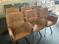 Ivivo eetkamerstoel (6x) - afbeelding 9 van  12