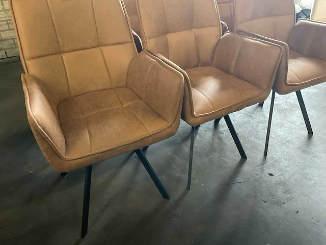 Ivivo eetkamerstoel (6x) - afbeelding 11 van  12