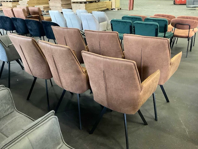 Ivivo eetkamerstoel (6x) - afbeelding 2 van  10