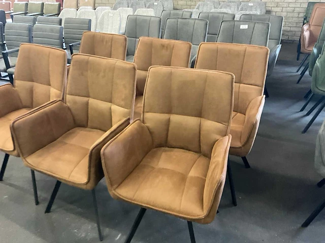 Ivivo eetkamerstoel (6x) - afbeelding 6 van  10