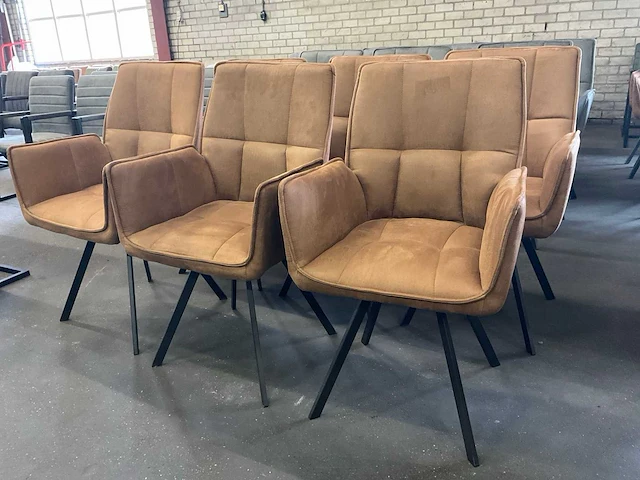 Ivivo eetkamerstoel (6x) - afbeelding 8 van  10