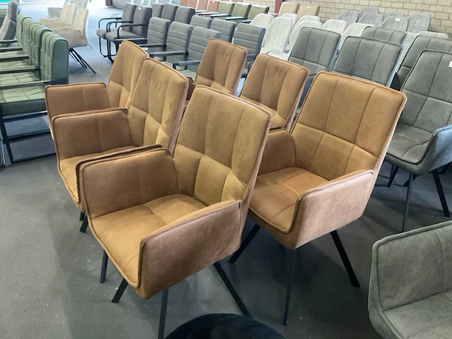 Ivivo eetkamerstoel (6x) - afbeelding 10 van  10