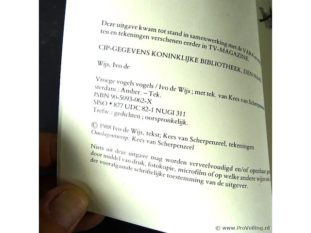 Ivo de wijs. vroege vogels vliegen - afbeelding 3 van  5