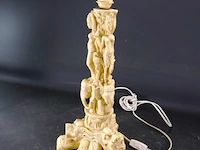 Ivorine chinese lampvoet - afbeelding 1 van  5