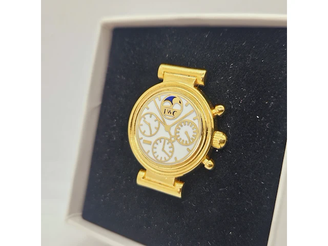 Iwc chronograaf collectors item broche - afbeelding 1 van  6