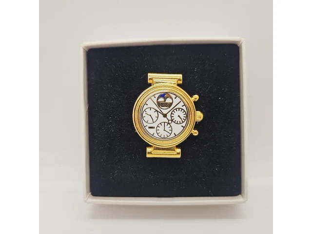 Iwc chronograaf collectors item broche - afbeelding 2 van  6