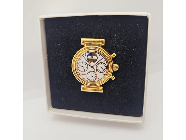 Iwc chronograaf collectors item broche - afbeelding 3 van  6