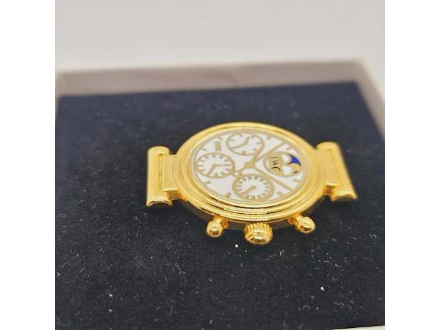 Iwc chronograaf collectors item broche - afbeelding 4 van  6