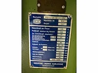 Iwk industrie-werke-karlsruhe transferpers 125t - afbeelding 9 van  17