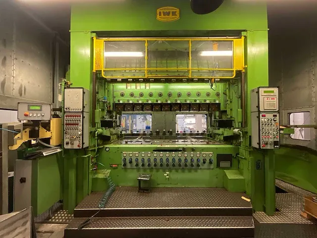 Iwk industrie-werke-karlsruhe transferpers 125t - afbeelding 11 van  17