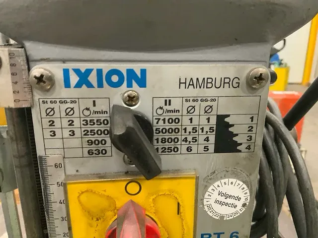 Ixion bt6 kolomboormachine - afbeelding 4 van  9