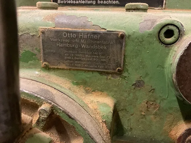 Ixioni otto hafner dp 3,5-64 kolomboormachine; - afbeelding 9 van  9