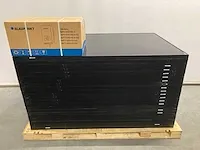 Izen - mp1720330 - set van 22 gebruikte full black zonnepanelen (330 wp) en 1 nieuwe blaupunkt bpt-v03-6.0 omvormer (3-fase) - afbeelding 1 van  10