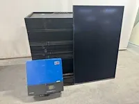 Izen - mp1720330 - set van 32 gebruikte full black zonnepanelen en 1 gebruikte sma sunny tripower stp10000tl-10 omvormer (3-fase) - afbeelding 1 van  8
