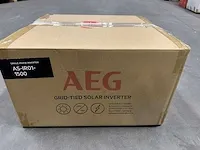 Izen - mp1720330 - set van 6 gebruikte full black zonnepanelen (330 wp) en 1 nieuwe aeg as-ir01-1500 omvormer (1-fase) - afbeelding 10 van  12