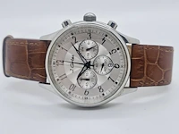 J. cortes chronograaf herenhorloge - sigarenmerk - afbeelding 5 van  7
