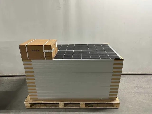 Ja solar - set van 30 zonnepanelen (325 wp) en 1 solax x3-mic-8k-g2 omvormer (3-fase) - afbeelding 1 van  10