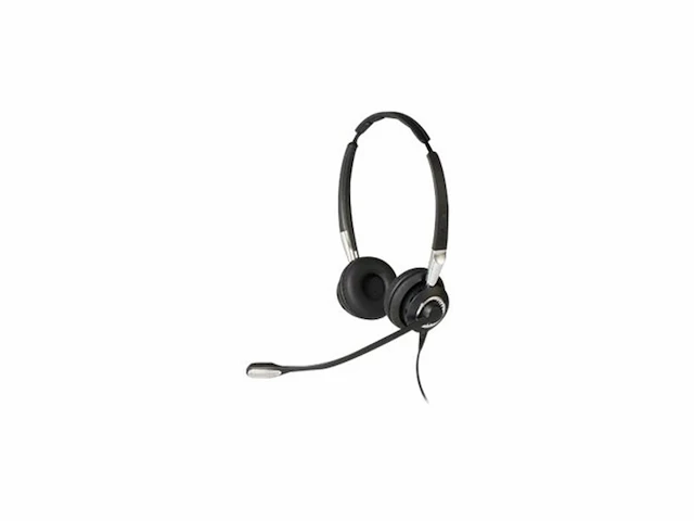 Jabra biz 2400 ii qd bedraad over het hoofd stereo headset binauraal supraaural ruisonderdrukking zwart - afbeelding 2 van  3