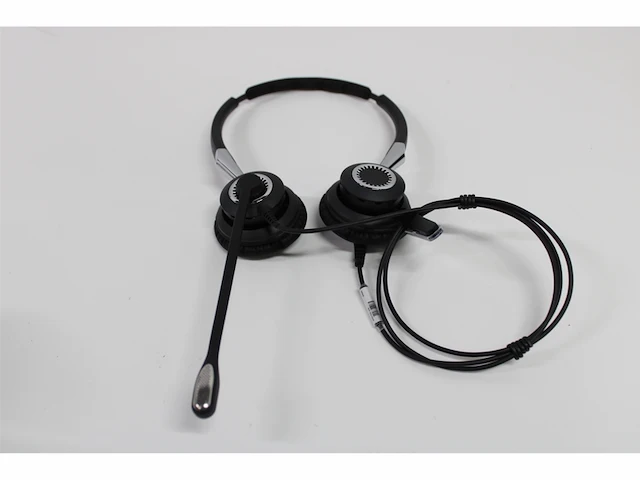 Jabra biz 2400 ii qd bedraad over het hoofd stereo headset binauraal supraaural ruisonderdrukking zwart - afbeelding 3 van  3